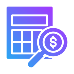 Calculating, Money, Calculator, Analysis, Accounting icon
