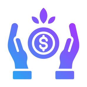 Growth, Money, Increase, Plant, Investment icon