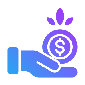 Investment, Money, Plant, Growth, Profit icon