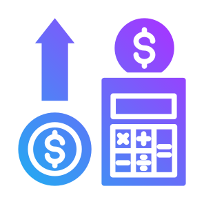Profit, Money, Calculator, Increase, Revenue icon