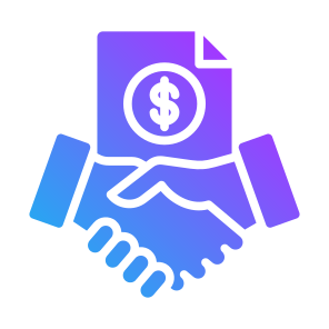 Agreement, Business, Dollar, Contract, Handshake, Partnership, Investor icon