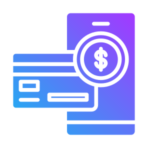 Banking, Money, Smartphone, Credit Card, Mobile Banking, Online Payment, Dollar Coin icon