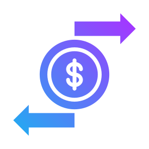 Cash Flow, Dollar, Financial, Currency, Money Flow, Cash Flow, Money, Flow, Cash  icon