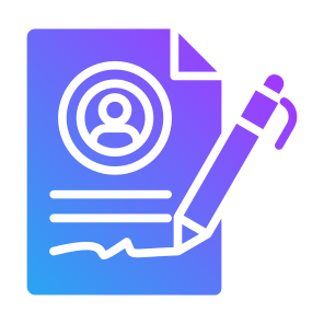 Contract, Signature, File, Document, Agreement, User icon
