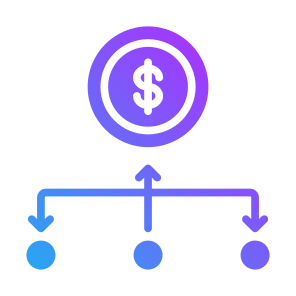 Digital Currency, Coins, Money, Networking, Dollar, Currency, Payment, Finance icon