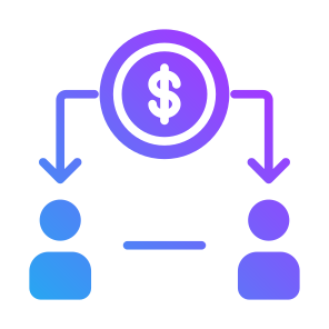 Double Spending, Dollar, User, Currency, Payment, Exchange, Finance, Spending  icon