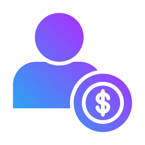 Investor, Money, Man, Dollar, Capital, User, Finance, Funding icon