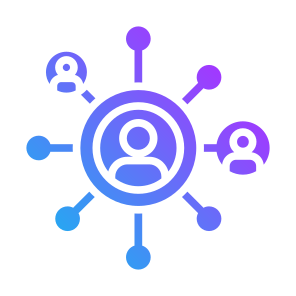Network, Money, Connection, Buying, Coin, Pay, User, Process, Transaction  icon