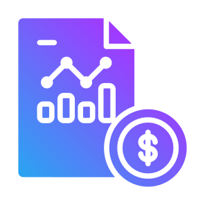 Report, Money, File, Dollar, Financial, Analysis, Presentation, Finance, Profit icon