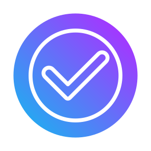 Verification, Mark, Check, Coin, Approved, Validation icon