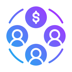 Connection, Consortium, Team, Network, Group, Investor icon