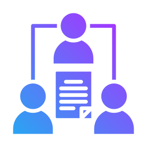 Delegation Tasks, User, Management, Assign, Tasks, Delegation  icon