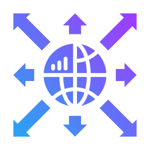 Market Expansion, Market, Global, International, Expansion, Market Share  icon