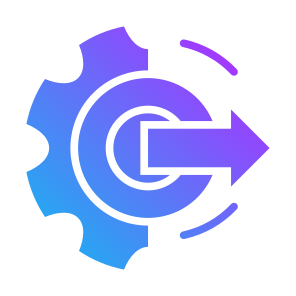 Output, Exit, System, Running, Operation, Process icon