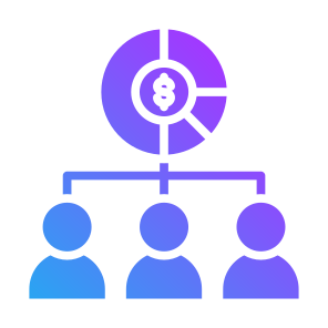Profit Sharing, Profit, Equity, Income, Sharing, Money  icon