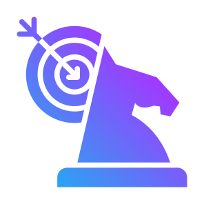 Strategic Planning, Goal, Strategy, Objective, Planning, Targeting icon