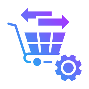 Supply Demand, Supply, Management, Purchase, Shopping Cart, Procurement   icon
