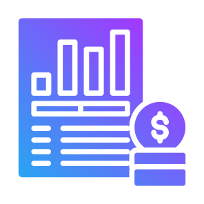 Balance Sheet, Sheet, Document, Statistics, Money icon