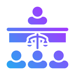 Courtroom, Justice, Court, Judge, Legitimacy   icon