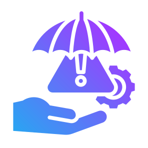 Crisis Management, Risk Management, Umbrella, Insurance, Protection  icon