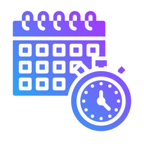 Daily Planning, Time And Date, Planning, Schedule, Date  icon