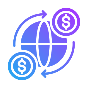 Global Economy, Circular Economy, Cash Flow, World Wide, Economy  icon