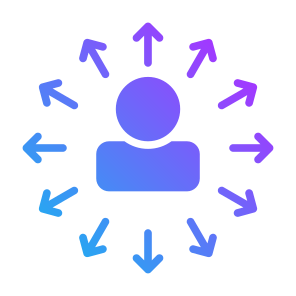 Multitasking, Efficiency, User, Skills, Performance  icon