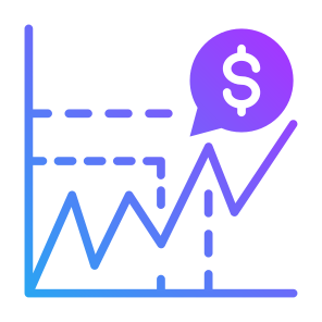 Aggregate Demand, Aggregate, Line Chart, Report, Analysis, Statistics icon