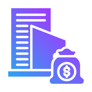 Assets, Property, Real Estate, Money, Financial, Building  icon