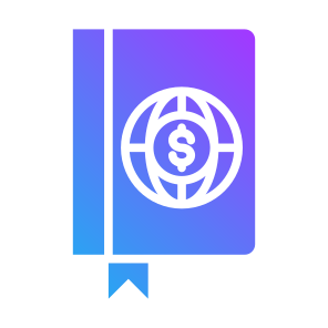 Finance Book, Finance, Book, Economics, Education, Book Money icon