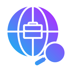 Job Seeker, Job, Job Opportunities, Job Search, Search,world  icon