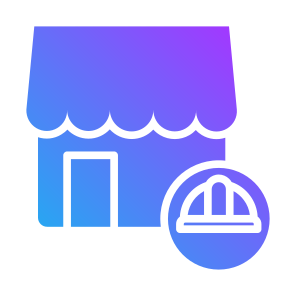 Labor Market, Sector, Workforce, Employment, Hiring, Store icon