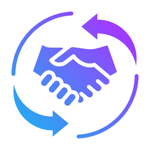 Trade Agreement, Trade, Agreement, Shake Hands, Transaction, Multilateral  icon