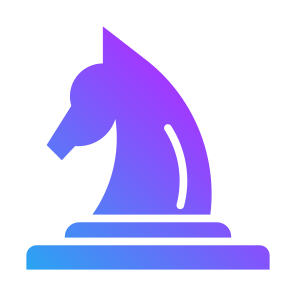 Chess Piece, Strategy, Chess, Piece, Horse, Tactics icon