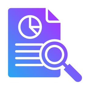 Data Analysis, Data, Analysis, Report, Evaluation,  Pie Chart icon