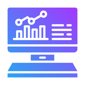 Data Analytics, Data Visualization, Analytics, Dashboard, Data, Monitor icon