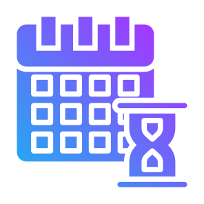 Deadline, Schedule, Calendar, Time, Hourglass, Date icon