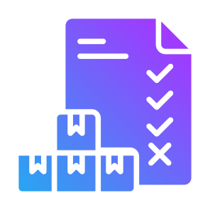 Inventory Management, Management, Supply, Checklist, Control, Product icon