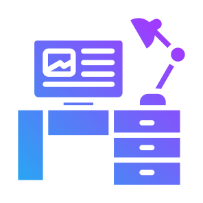 Table Lamp, Desk, Lamp, Workplace, Table, Lamp icon