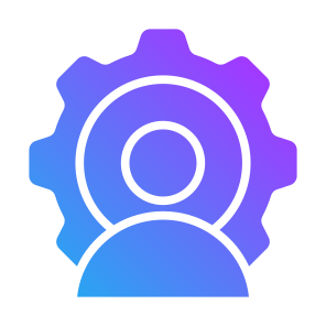 User Management, User, Management, Project Manager, Configuration, Settings icon