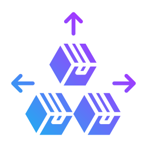 Distribution Product, Distribution, Product, Box, Shipment, Deployment icon