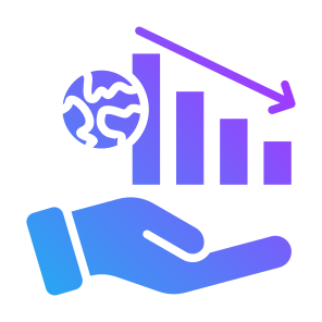 Global Recession, Crisis, Global, Recession, Loss, Decrease icon