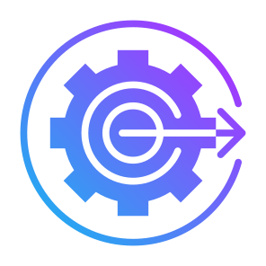 Output, Go Out, Process, Operation, Running, System icon