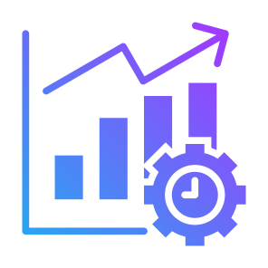 Time To Market, Time, Market, Investment, Growth, Statistics icon