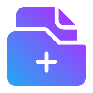 Add Folders, New Folder, Document, Files And Folders, File Storage, Ui, Data Storage, Archive, Add icon