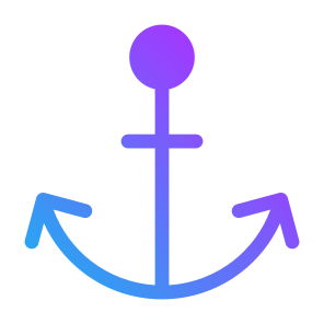 Anchor, Anchor Point, Ship Anchor, Anchor Tool, Anchor Sign,  Sailing, Ship, Marine icon