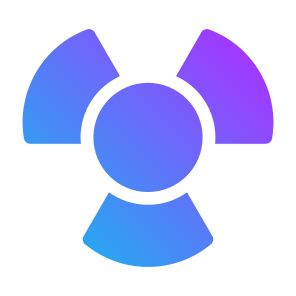Radioactive, Nuclear, Radiation, Signaling, Industry, Energy, Security icon