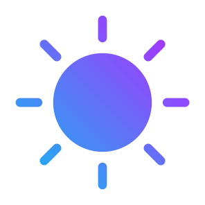 Sun, Light, Sun, Light, Weather, Star, Brightness, Haw Weather, Sunlight icon