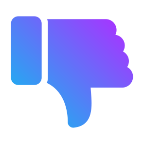 Unlike, Thumbs Down, Hands And Gestures, Finger, Dislike, Gestures, Hands icon