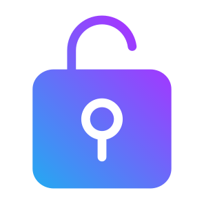 Unlocked, Unlock, Security, Secure, Interface, Padlock, Open Lock, Ui icon